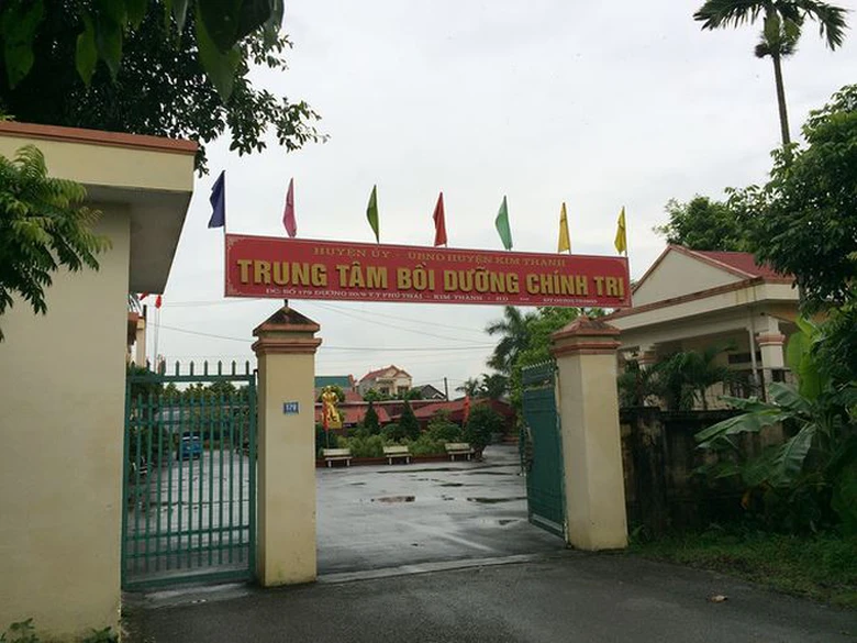 Trung t&acirc;m bồi dưỡng ch&iacute;nh trị huyện Kim Th&agrave;nh