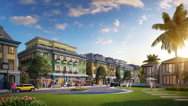 Khu Boutique Shophouse nằm ở vị tr&iacute; trung t&acirc;m dự &aacute;