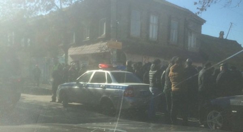 canh sat nga bi ban chet