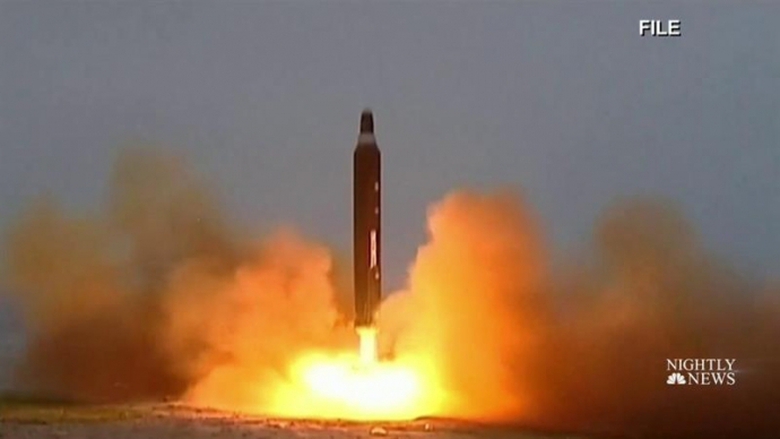 trieu tien lai phong ten lua dan dao