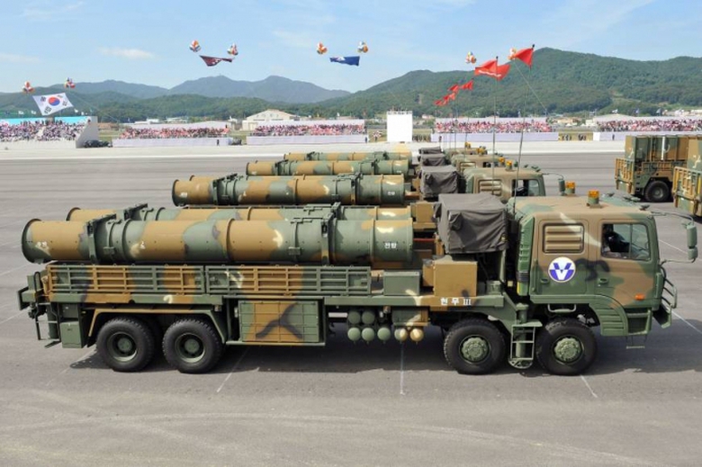 Hyunmoo ballistic missiles