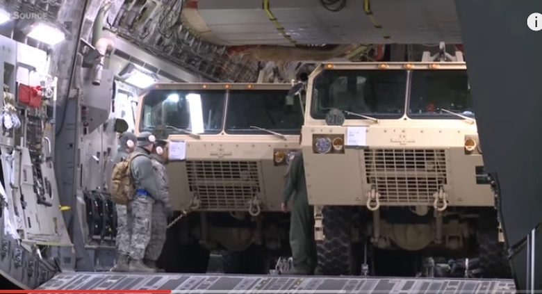 T&ecirc;n lửa THAAD Mỹ chuyển đến H&agrave;n Quốc