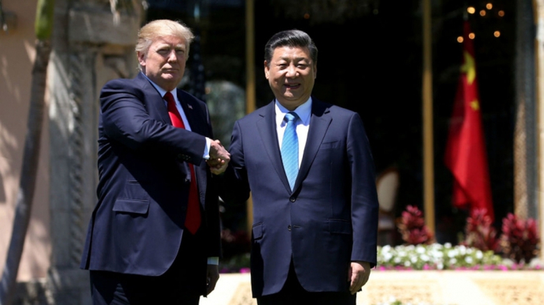 Tổng thống Mỹ Donald v&agrave; Chủ tịch Trung Quốc Tập Cậ