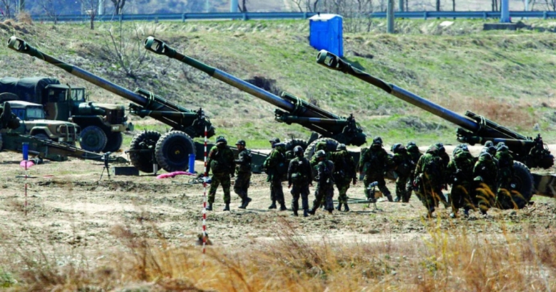 Lực lượng ph&aacute;o binh của H&agrave;n Quốc