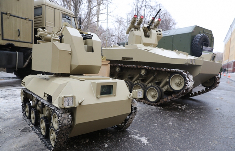 Robot của qu&acirc;n đội Nga