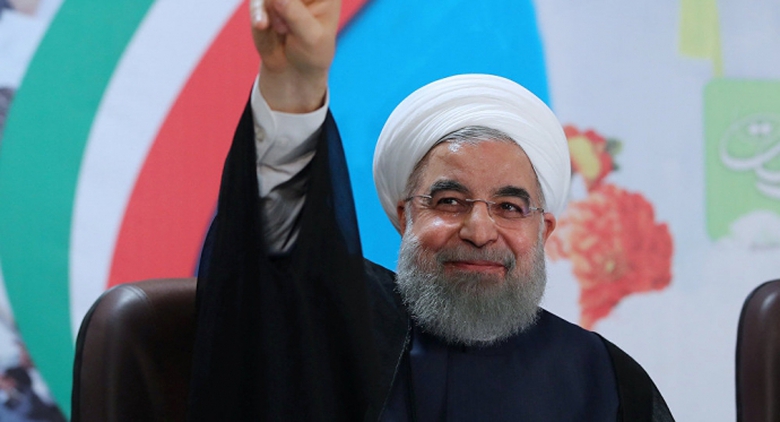 &Ocirc;ng Rouhani t&aacute;i đắc cử