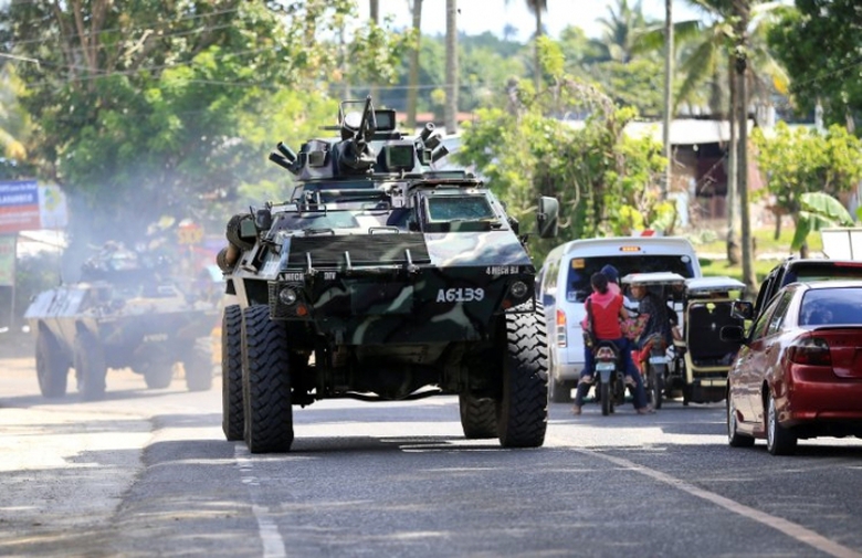 Qu&acirc;n đội Philippines đang đổ dồn về th&agrave;nh Marawi