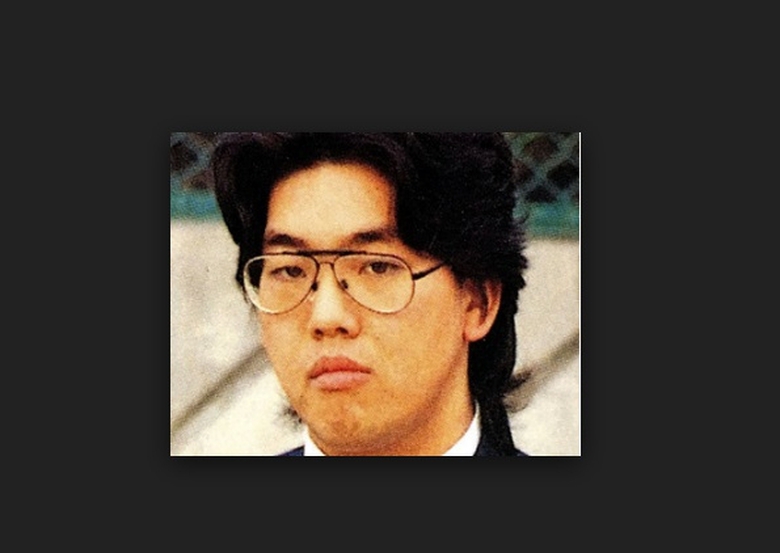 Nghi phạm Yasumasa Shibuya l&uacute;c c&ograve;n trẻ