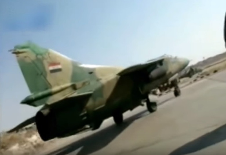 MiG-23 của Kh&ocirc;ng qu&acirc;n Syria