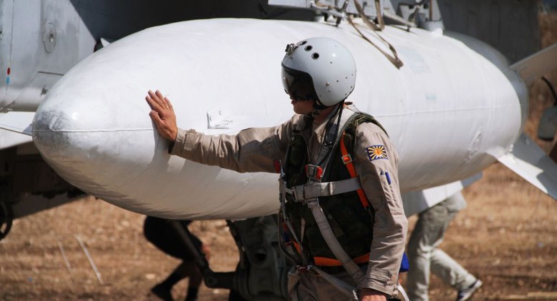 Kh&ocirc;ng qu&acirc;n Nga ở Syria