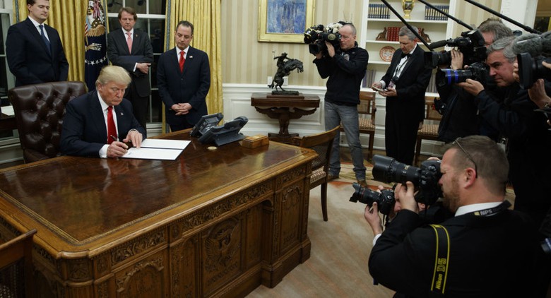 Tổng  thống Mỹ Donald Trumo