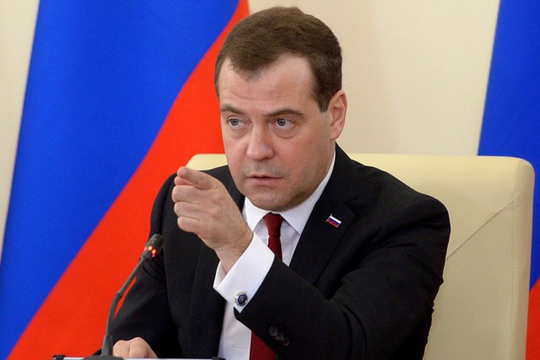 Thủ tướng Nga Dmitry Medvedev
