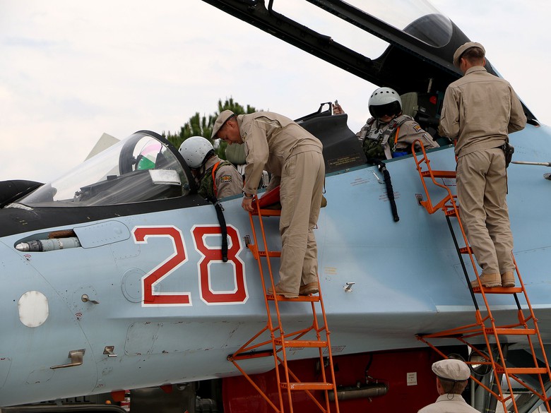 Kh&ocirc;ng qu&acirc;n Nga ở Syria