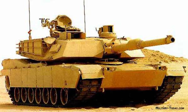 Tăng chiến trường chủ lực M1A2 Abrams - Ảnh minh h