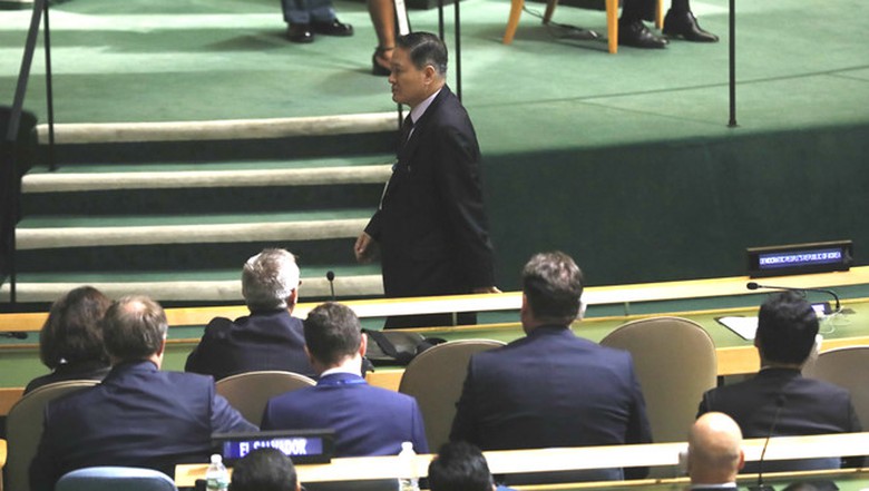 Đại diện của Triều Ti&ecirc;n ở Li&ecirc;n Hợp Quốc