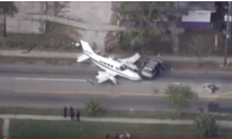 Hiện trường vụ tai nạn kh&aacute; hy hữu ở St. Peterburgh