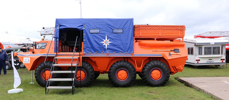 Xe địa h&igrave;nh lưỡng thể chạy b&aacute;nh hơi 59037