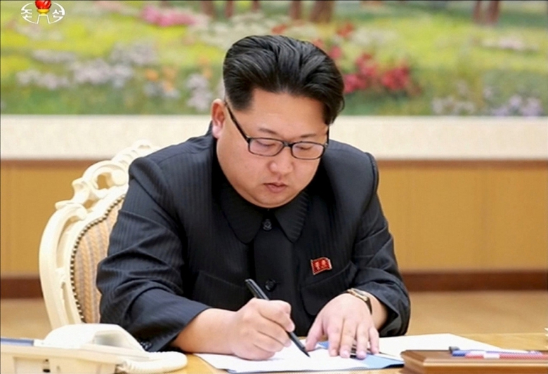 Chủ tịch Tri&ecirc;̀u Ti&ecirc;n Kim Jong Un