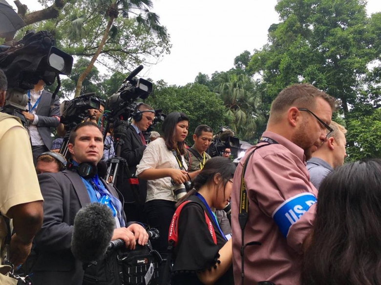 Họp b&aacute;o chung giữa Chủ tịch nước 2