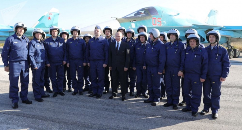 Tổng thống putin v&agrave; c&aacute;c phi c&ocirc;ng Nga