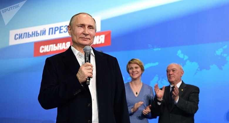 Tổng thống Putin cảm ơn những người đ&atilde; ủng hộ &ocirc;ng
