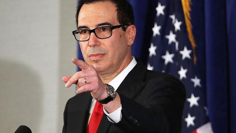 Bộ trưởng T&agrave;i ch&iacute;nh Mỹ Steven Mnuchin