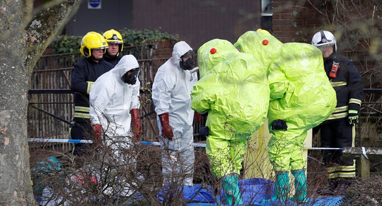 Hiện trường nơi &ocirc;ng Skripal được cho l&agrave; đ&atilde; tr&uacute;ng đ