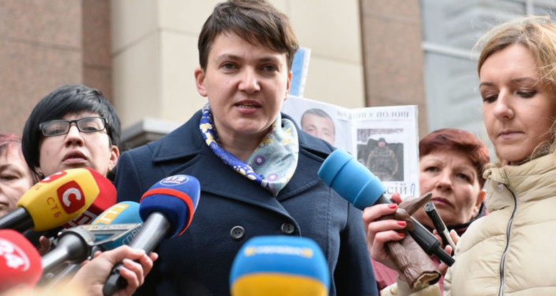 Nghị sĩ Ucraine Verkhovnaya Rada Nadezhda Savchenk