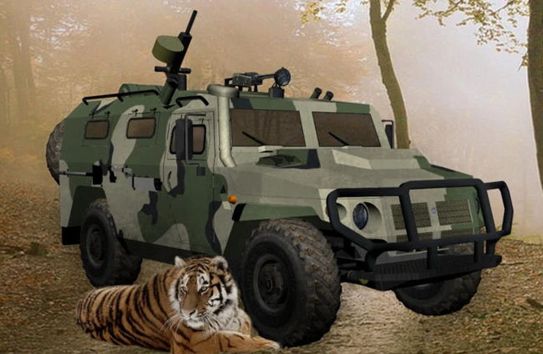 Xe bọc th&eacute;p Tiger-M