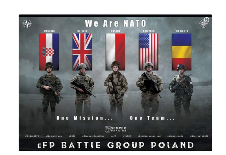 Bức h&igrave;nh poster của NATO