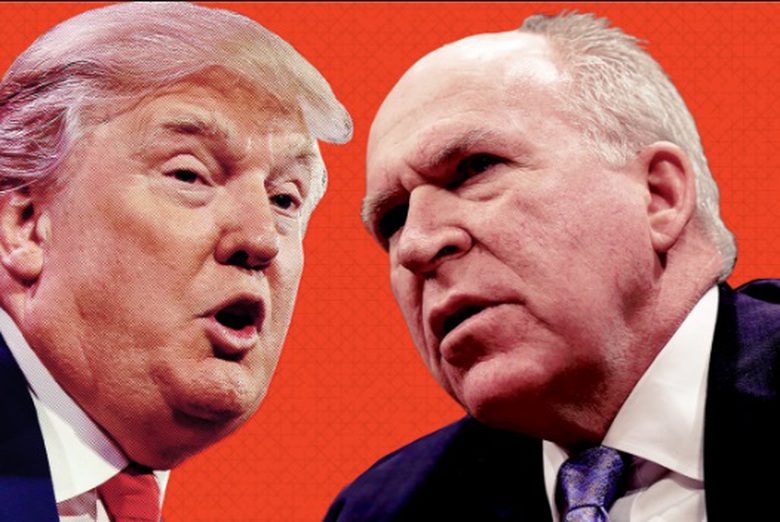 &Ocirc;ng  John Brennan v&agrave; Tổng thống Trump
