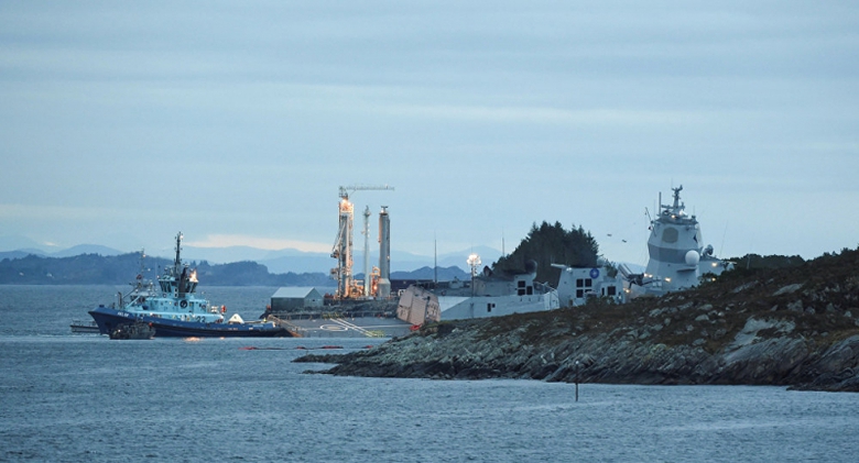 Chiếc khu hạm bị ch&igrave;m