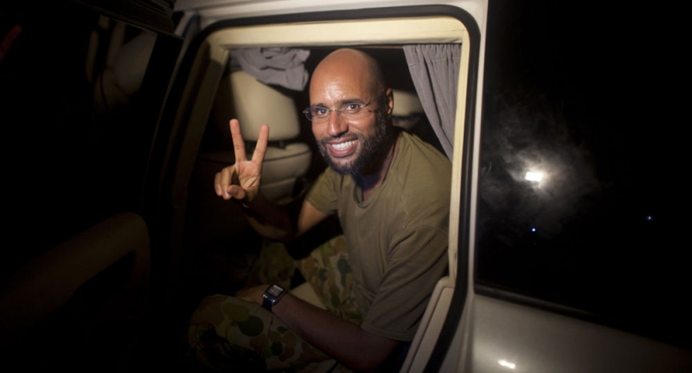 Con trai &ocirc;ng Gaddafi