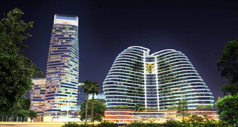 Phối cảnh dự &aacute;n - đ&ecirc;m 