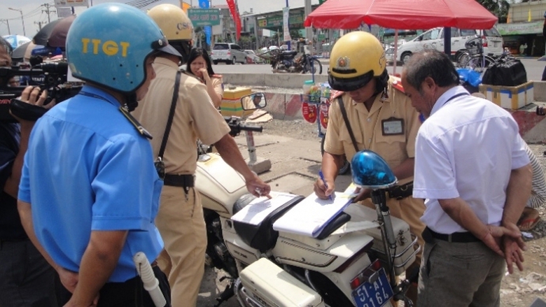 Thanh tra xử phạt