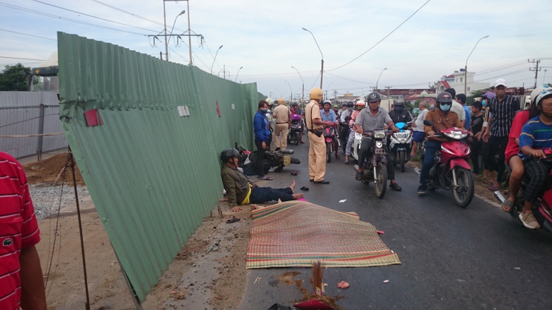 Nạn nh&acirc;n tại hiện trường