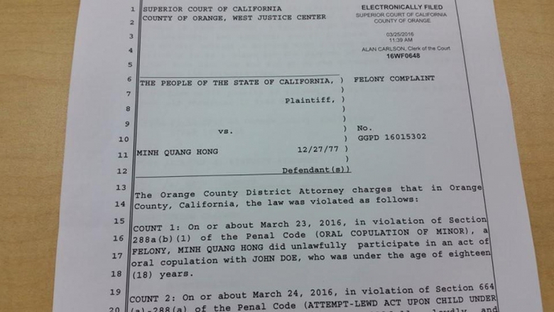 minh beo bi bat tai mi