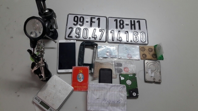 tang vật vụ án