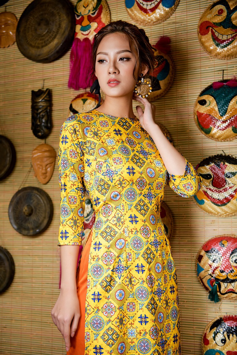 Phương Thảo chia sẻ cảm nhận, rằng áo dài cách tân