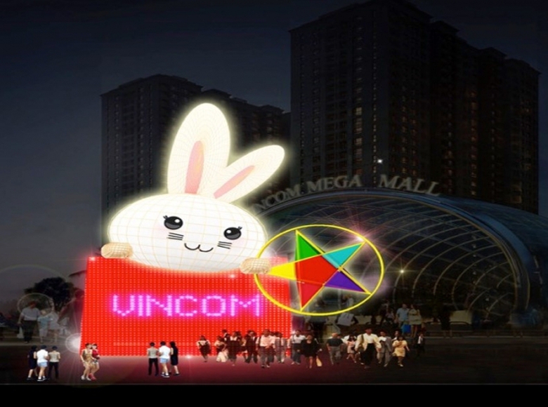 Phoi canh Đ&egrave;n lồng thỏ Vọng Nguyệt đạt kỷ lục Việt