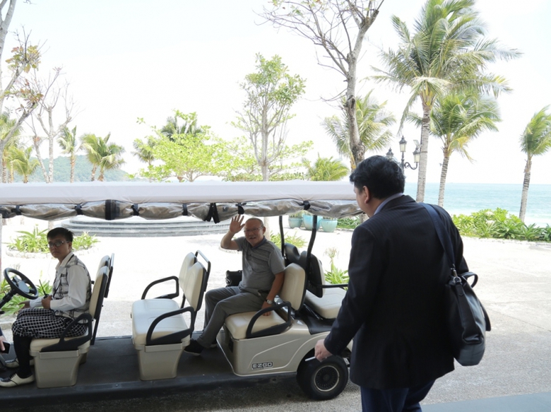 HLV U23 Viet Nam Park Hang Seo tai JW Marriott Phu