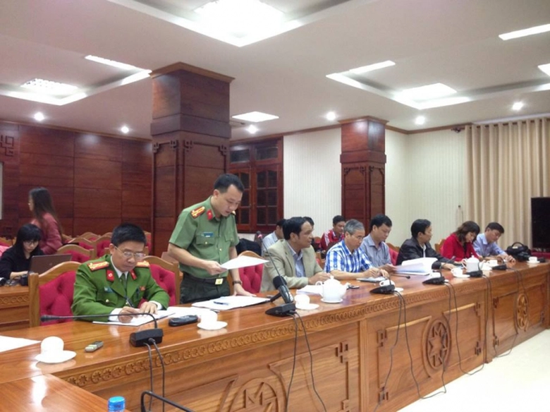 hop bao vu no lon tai cong an tinh Dak lak 