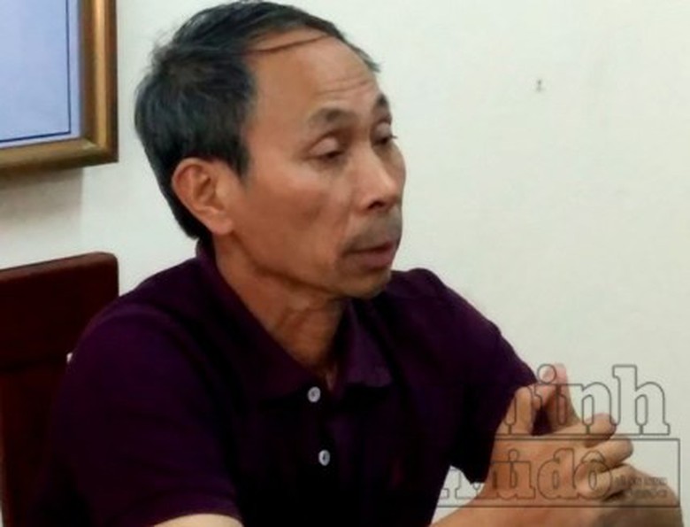 tran van hanh dam xe vao phong vien vtv