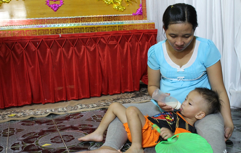 thuong uy cs chua chay hy sinh