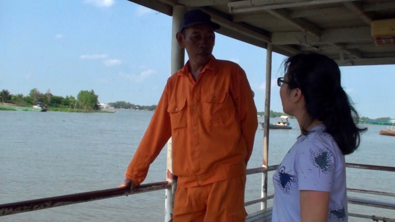 &ocirc;ng Vinh kể lại cho pv