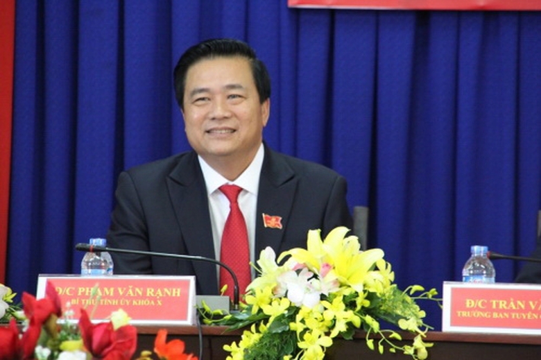 ong Pham Van Ranh, BT tinh uy Long An