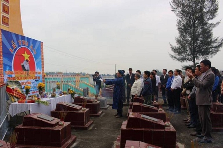 X&uacute;c động lễ tri &acirc;n Những người l&iacute;nh Gạc Ma