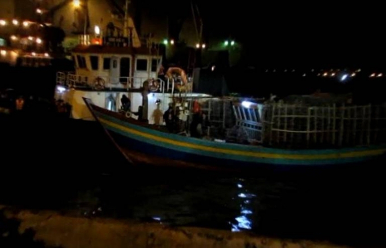 H&agrave; Tĩnh Cứu th&agrave;nh c&ocirc;ng 5 ngư d&acirc;n gặp nạn 1