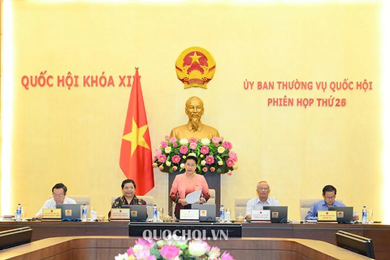 Phiên họp 26 của Uỷ ban TVQH