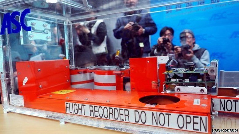 Hộp đen m&aacute;y bay gặp nạn của TransAsia